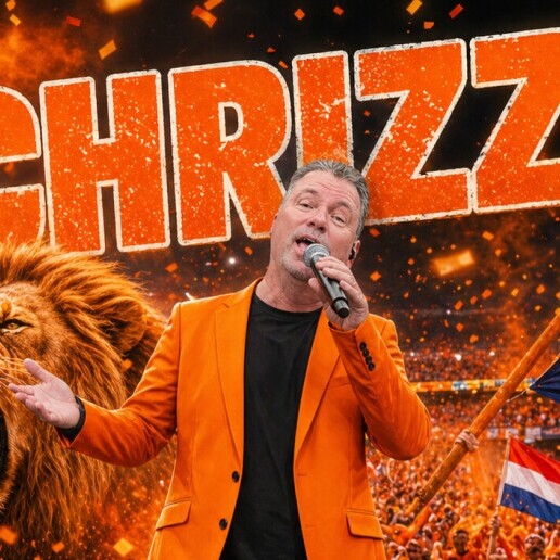 Zanger Cuijk  (NL) WK voetbal/Hollands/Hazes/Feest CHRIZZZ