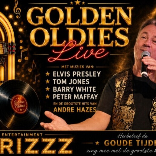 Zanger Cuijk  (NL) CHRIZZZ incl. Geluid, Gouwe Ouwe/Hazes