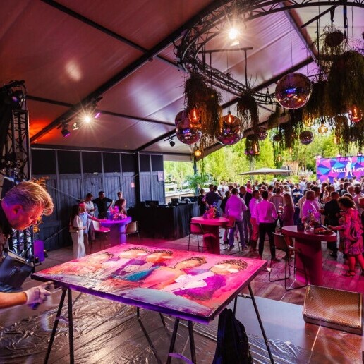 Kunstenaar Roosendaal  (NL) Live!Art “on the spot”