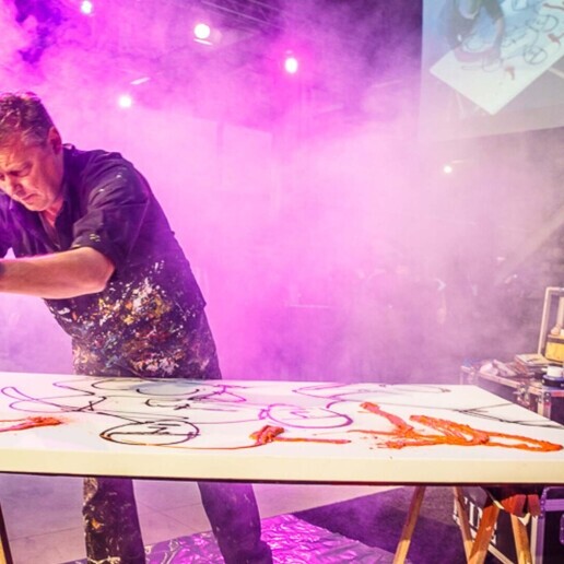Kunstenaar Roosendaal  (NL) Live!Art “on the spot”