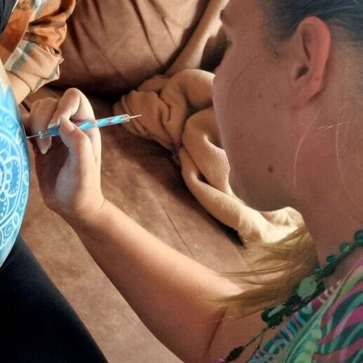 Make-up artist Assendelft  (NL) bling bling mandala belly