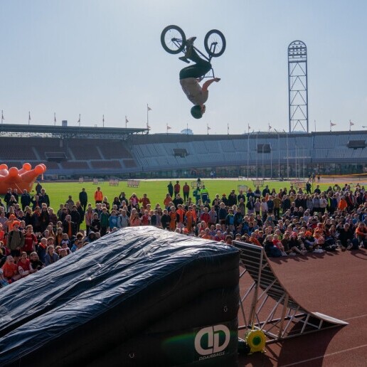 Stuntshow Amsterdam  (NL) Urban BMX stunt show