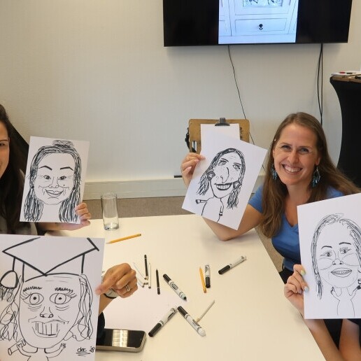 Trainer/Workshop Leuven  (BE) Leer grappige karikaturen tekenen