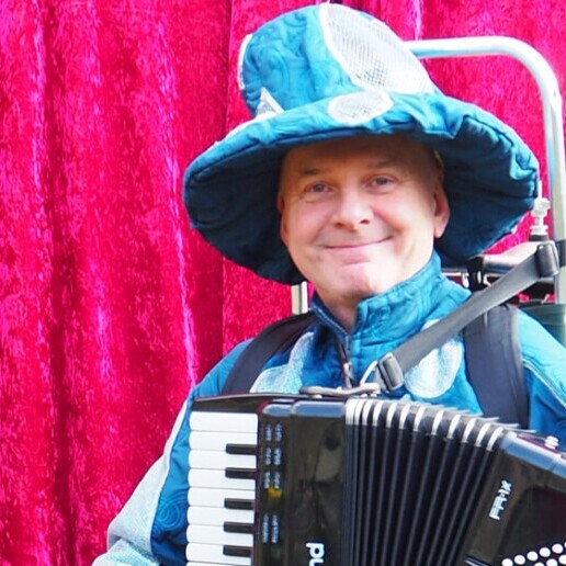 Accordeonist Nijmegen  (NL) Nikkelen Nelis