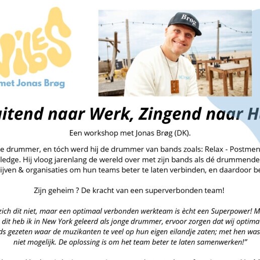 مدرب / ورشة عمل Den Haag  (NL) Team Connection Workshop - Jonas Brøg