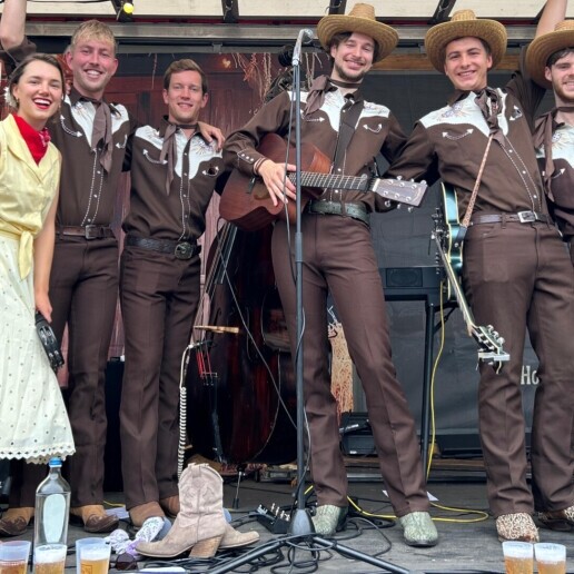 Band Wageningen  (NL) Countryband: Rosie & the Wagoners