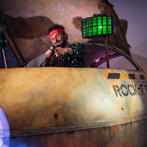 Drive-in show Aarle Rixtel  (NL) Rock-it DJ Experience -