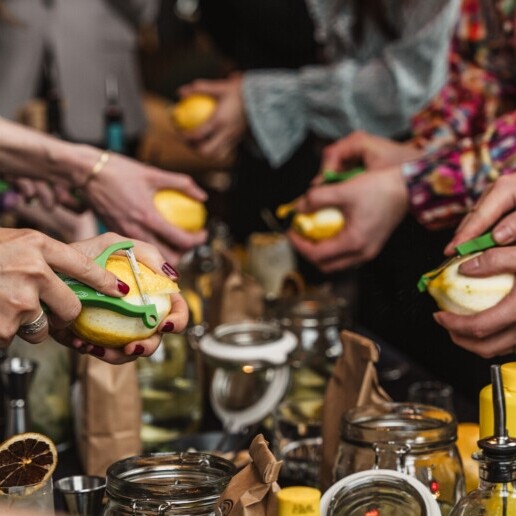 Trainer/Workshop Den Haag  (NL) Limoncello maken workshop