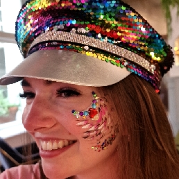 Glitter party / Glitter bar Face painting heads