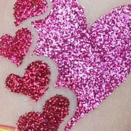 Glittertattoo blingbling Schminkkoppies