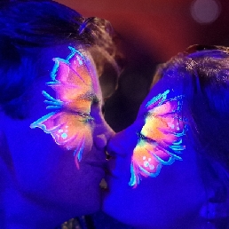 Neon/UV Schminkfeest Schminkkoppies