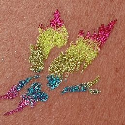 Glittertattoo Piet (Schminkkoppies)