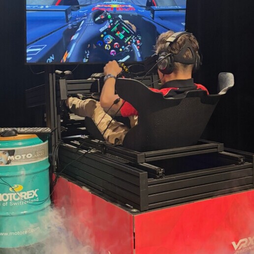 Sports/games 's Gravenhage  (NL) VR F1 Race Simulator