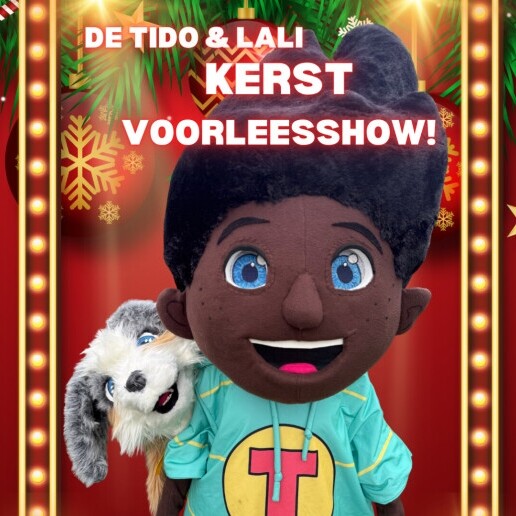 Kindervoorstelling Roosendaal  (NL) Tido en Lali Kerst Voorleesshow