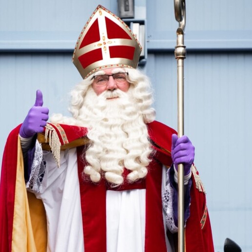 Character/Mascott Heemskerk  (NL) St. Nicholas is coming for a home visit!