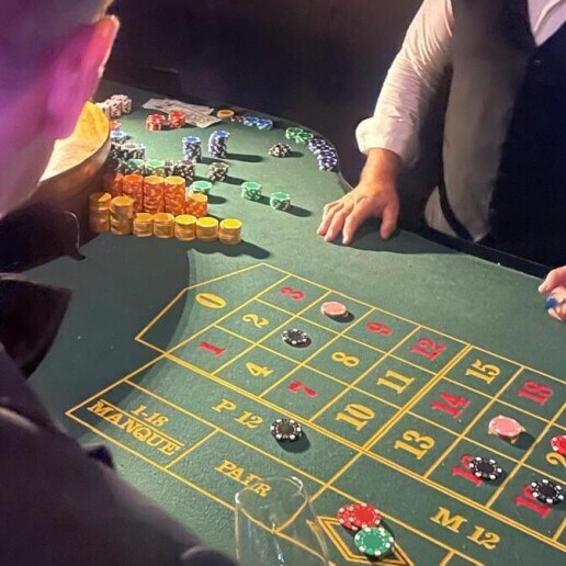 Actor Best  (NL) Roulette Table Incl. Croupier