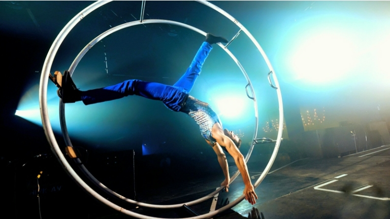 Rhönrad/German Wheel - Acrobatiek Show