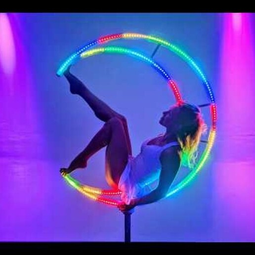 Acrobaat Zaandam  (NL) LED Maan Show