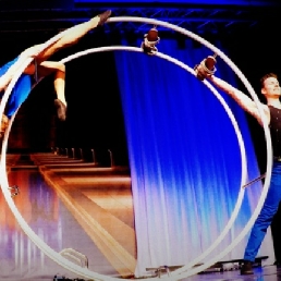 Wheel Acrobatics - Duo Show Acrobatiek