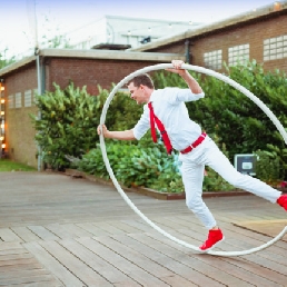 Cyr Wheel Acrobatiek (LED) - Solo Boy