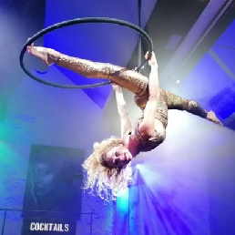 Aerial Ring/Hoop: Lucht-Acrobatiek (LED)