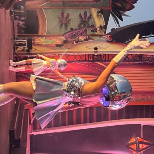 Animatie Achel  (BE) Discoballs / Disco girls / Discobol