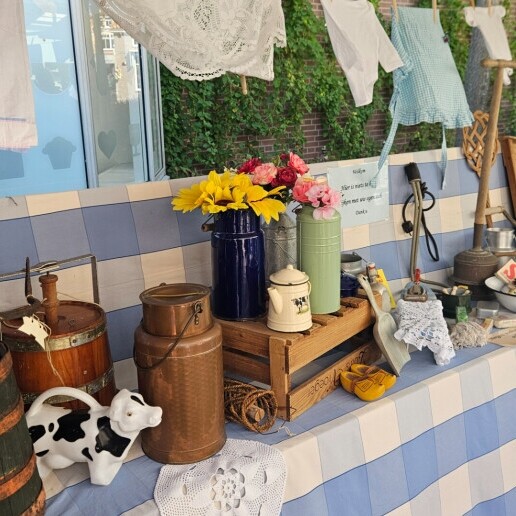 Kindervoorstelling Zuid-beijerland  (NL) Wasvrouwen met Bellenblazen