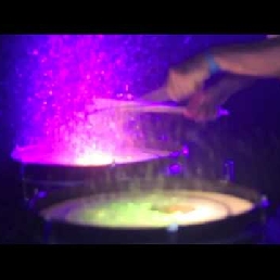 Splashing LED Drums