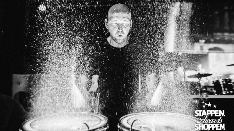 Splashing LED Drums