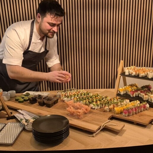 Thuiskok Den Haag  (NL) Live Sushi