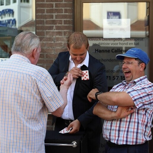 Magician Nieuwpoort  (BE) Table magician Magic Stef