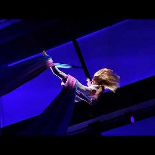 Solo silks tissue/ luchtacrobaat Aerial