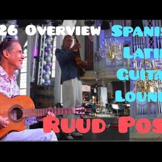Guitarist Eindhoven  (NL) Spanish & Latin guitar lounge, Ruud Post