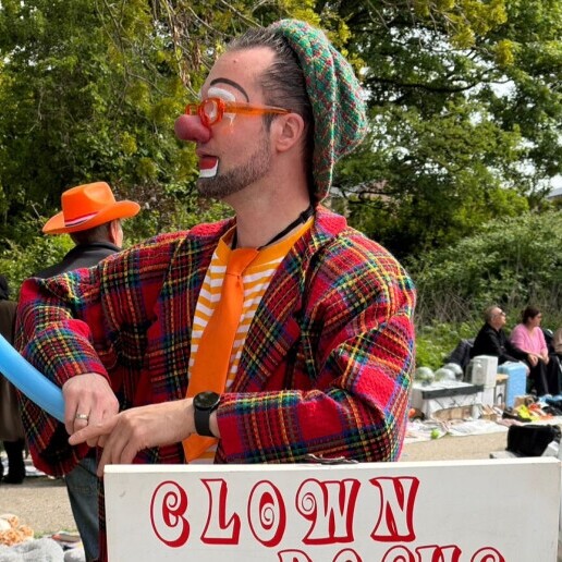Clown Zaandam  (NL) Clown Docus the Magician & Balloons Clown