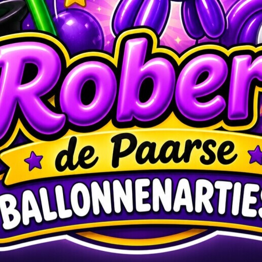 Balloon artist Zaandam  (NL) The Purple Balloons Artist