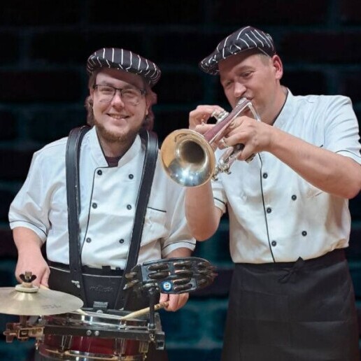 Band Horssen  (NL) Dixieland duo Culinaire duo