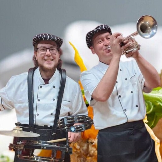 Band Horssen  (NL) Dixieland duo Culinary duo