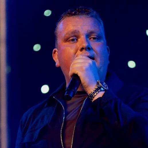 Singer (male) Noordwijkerhout  (NL) Folk singer Jeffrey Duivenvoorden