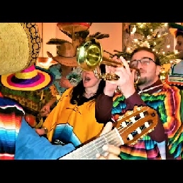 Mexicaanse Mariachi livemuziek