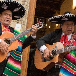 Mexicaanse Mariachi livemuziek