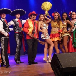 Mexicaanse podiumshow