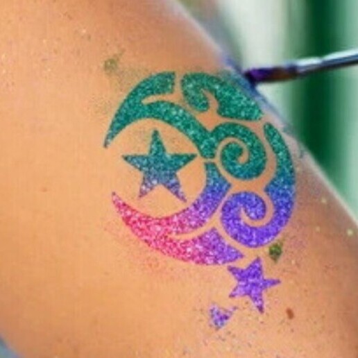 Schminker Zwolle  (NL) Glittertattoo