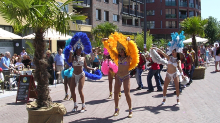 Mobiele Braziliaanse danseressen