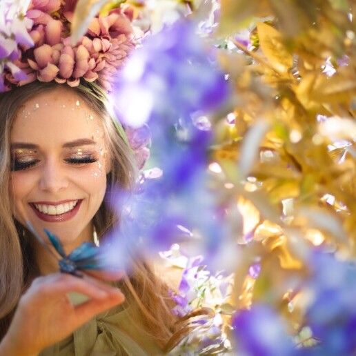 Singer (female) Gent  (BE) Aurelia the singing Flower Fairy