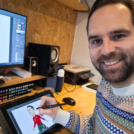 Artist Wagenberg  (NL) Caricaturist Dennis | DennisCaricatures