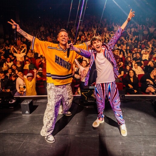 DJ Amsterdam  (NL) JOB & BILLY THE KIT - 2 worlds, 1 show