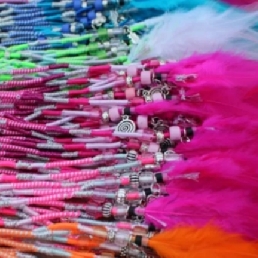 Schminker Maarssen  (NL) Hair Feathers / Ibiza hairwraps