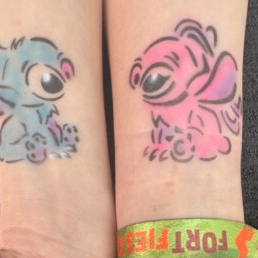 Airbrush tattoos