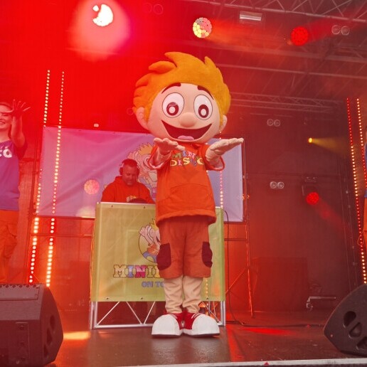 Kindervoorstelling Almere  (NL) Minidisco Drive-in show