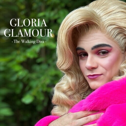 Character/Mascott Rijsbergen  (NL) Gloria Glamour - The Walking Diva